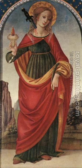 Filippino Lippi : St Lucy Filippino Lippi : St Lucy